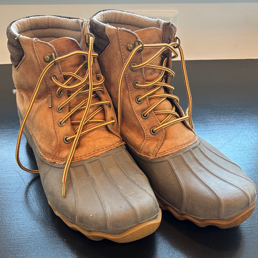 Men’s Sperry duck boots